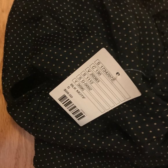 NWT Urban Outfitters Black Polka Dress - Picture 3 of 4